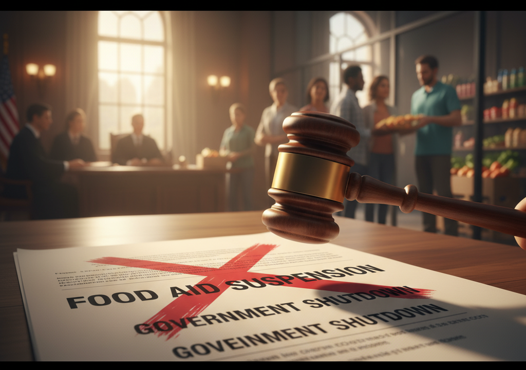 US Courts Block Trump Food Aid Suspension During Government Shutdown