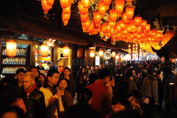 Chinese New Year Fair in Hangzhou