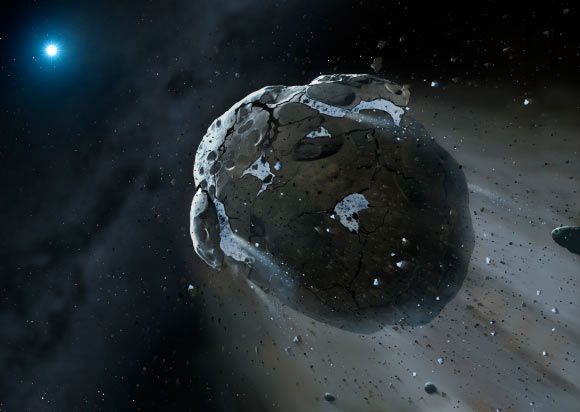 Iron Rich Asteroid