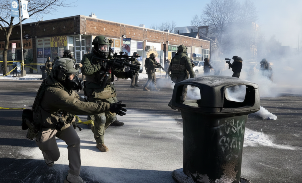Minneapolis federal agent shooting