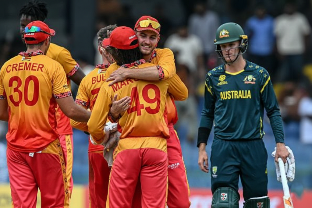 Australia Zimbabwe upset T20WC