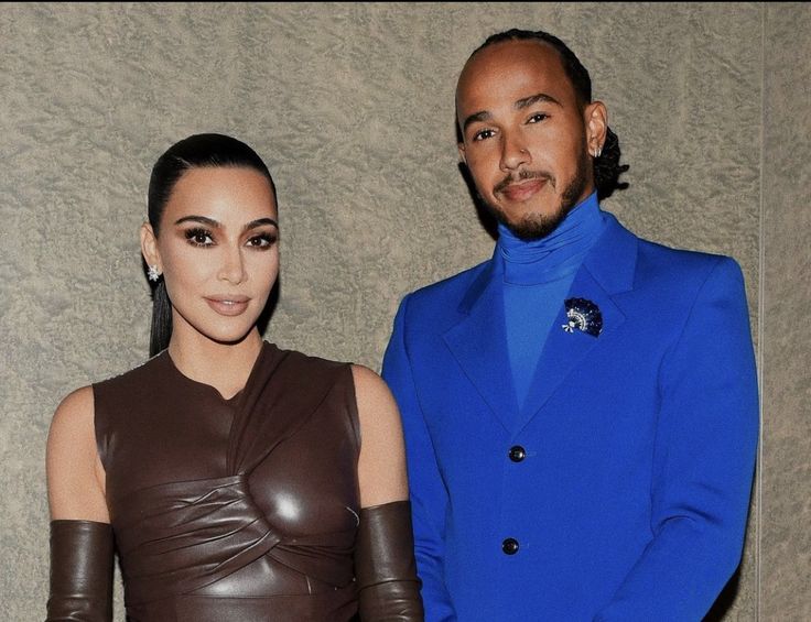Kim Kardashian Lewis Hamilton