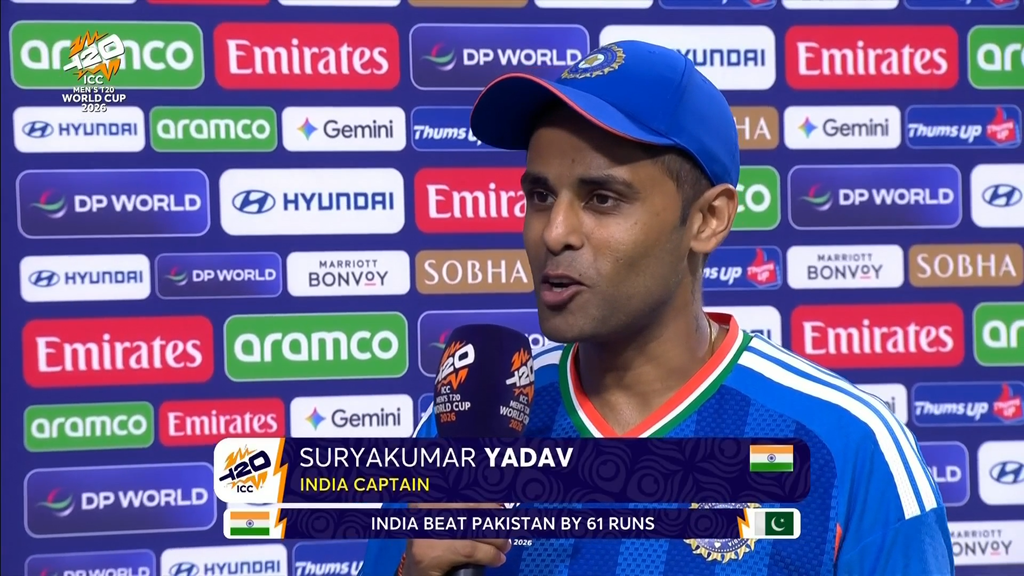 PAKvIND T20 World Cup 2026 Reaction