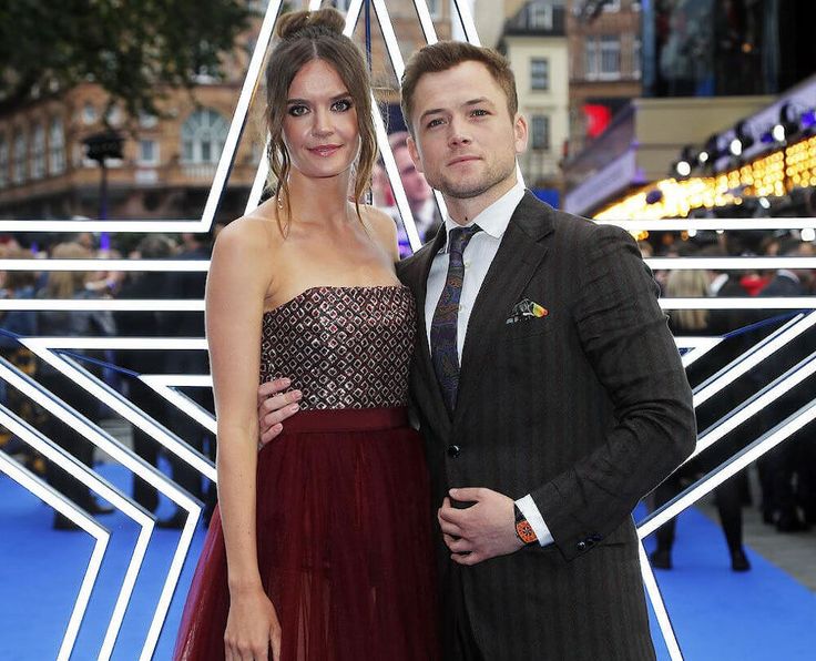 Taron Egerton Brooks Nader relationship