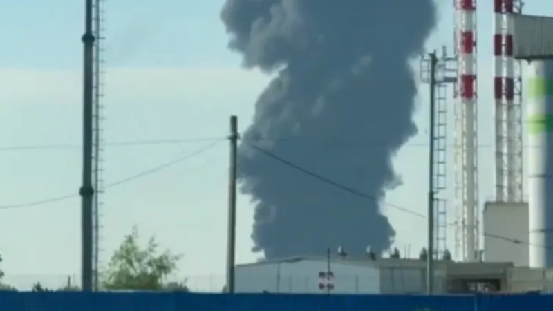 St Petersburg Drone Attack