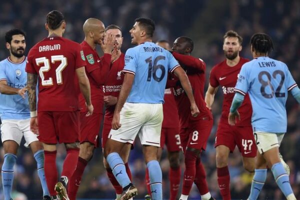 Manchester City vs Liverpool Team News