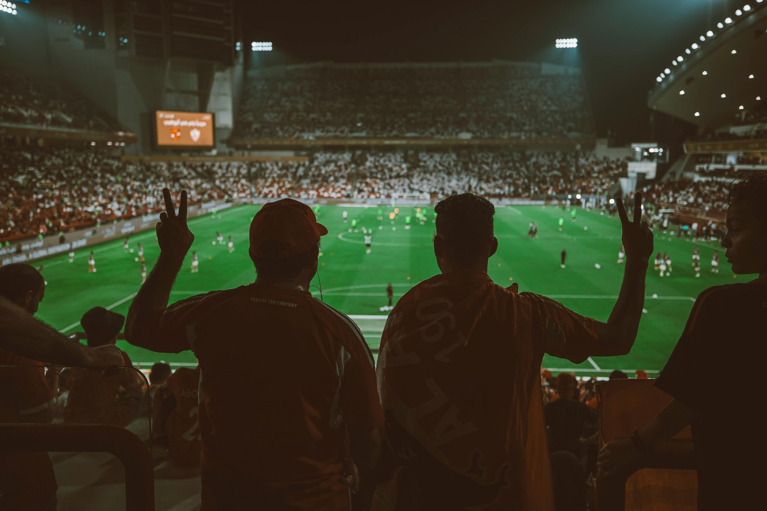 Newcastle and Athletic Bilbao fans