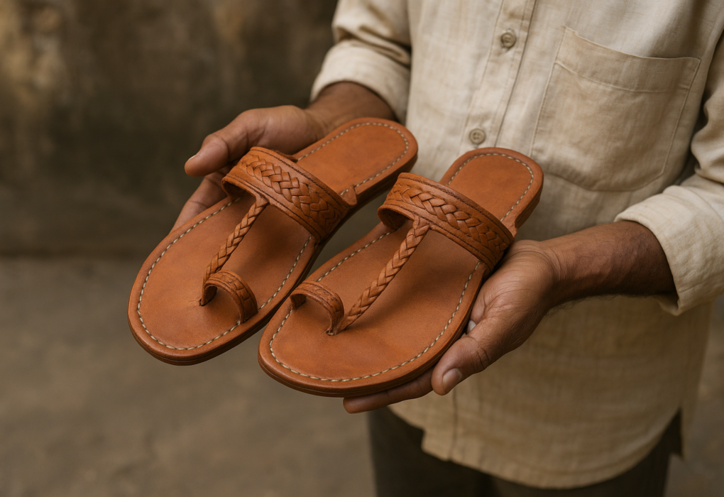 Prada Kolhapuri sandals