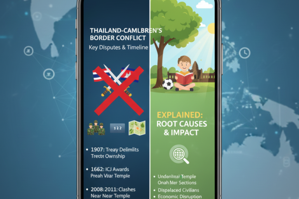 Thailand Cambodia border conflict