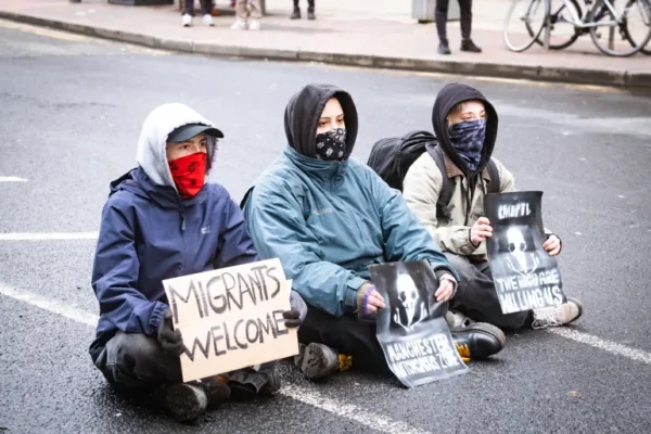 Manchester anti-Islam march