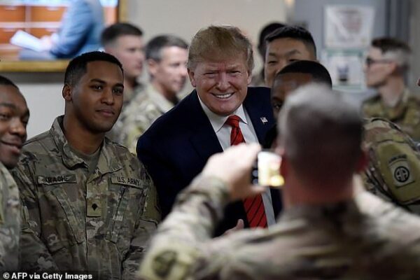 Trump Fort Bragg Military Praise